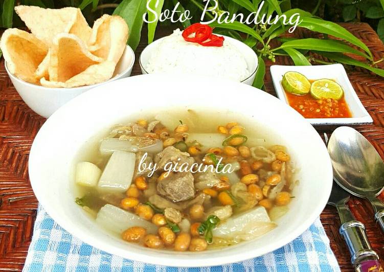 gambar untuk resep Soto daging sapi dan lobak (Soto Bandung)