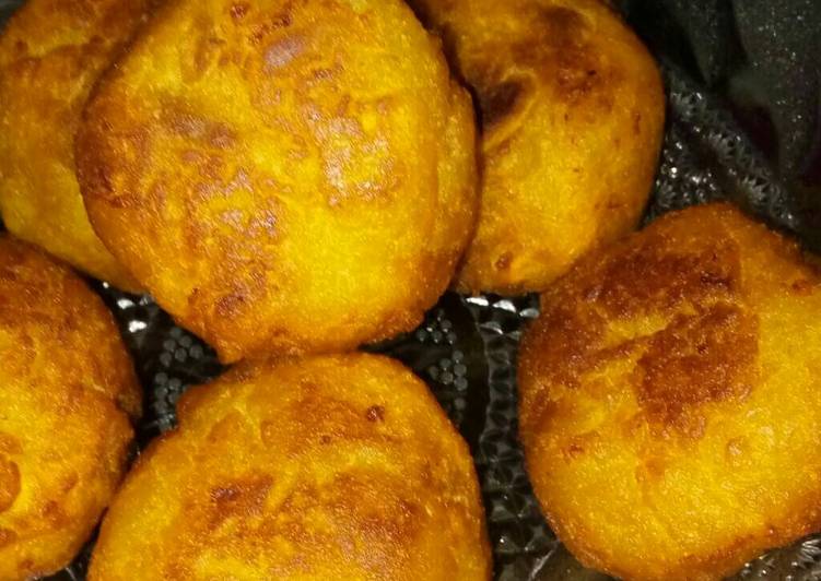 resep makanan Pergedel Sukun Manis