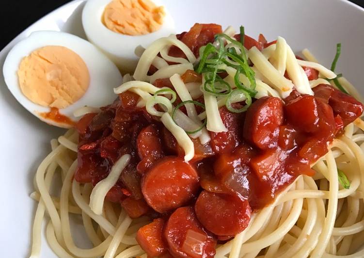 resep masakan Spaghetti Bolognese Praktis