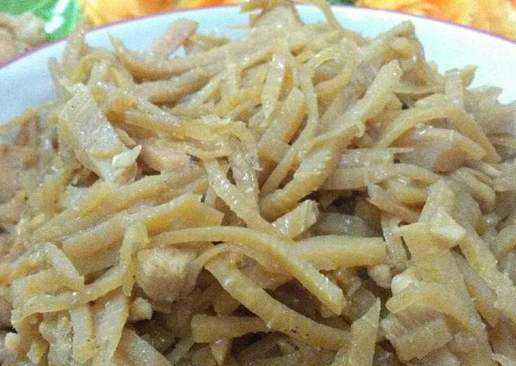 resep makanan Ca Rebung kecap