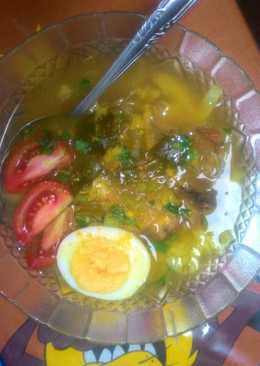 Soto ayam bening (No santan)