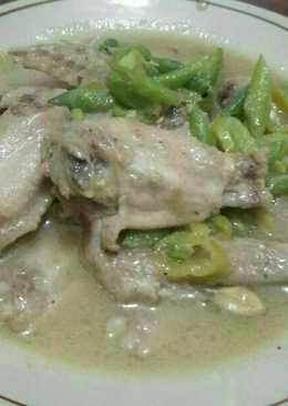 Opor sayap ayam #ala Nak Kairo