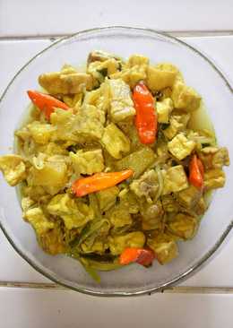 Tahu Tempe Bumbu Kuning