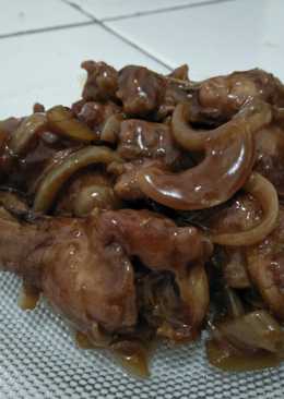 Ayam saus mentega simple