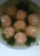 Sup bola tahu (untuk anak)