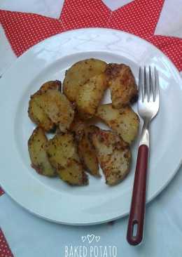 BAKED POTATO WEDGES # Bandung Recook Syifa Fauzia