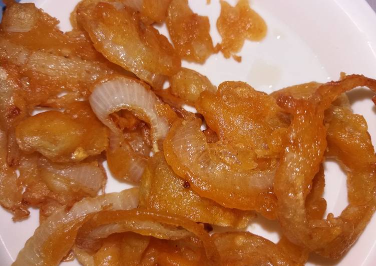 resep masakan Onion Ring Crispy