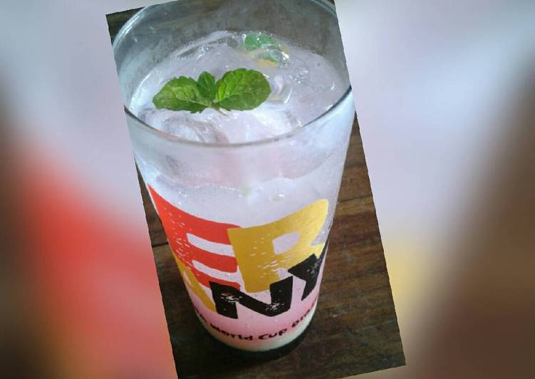 gambar untuk resep makanan Soda gembira/susu soda