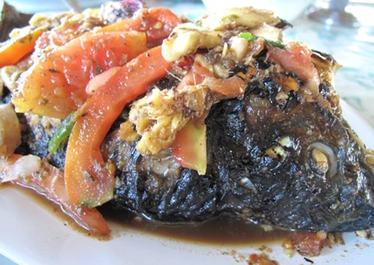 gambar untuk resep makanan Ikan Emas Sambal Cobek