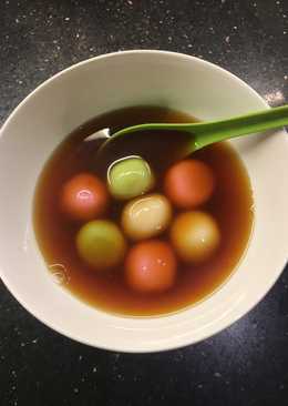 Wedang ronde jahe gula merah