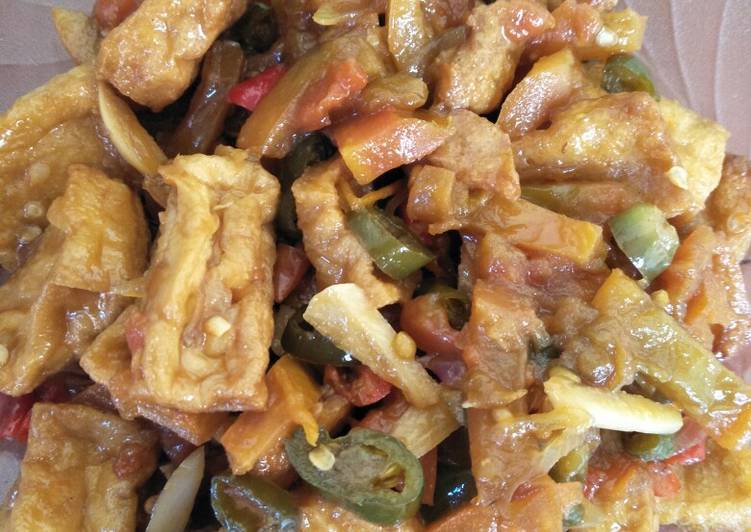 resep Super Simple Asem-asem Tahu