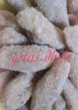 Getas ketan putih kilat