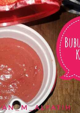 Bubur susu bit kentang (mpasi 1+)