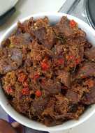 Empal lengkuas pedas