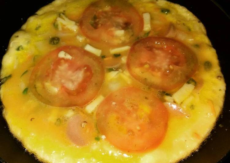 resep masakan Vegetables Omelette