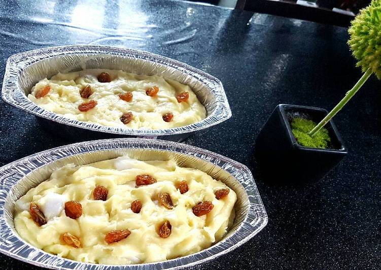 resep lengkap untuk Unbaked Klappertart Wilton super praktis bebas oven..yummy ??