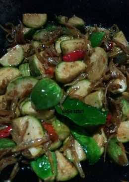 Oseng Teri Terong Glatik