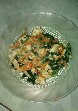 Menu diet Orak arik telur