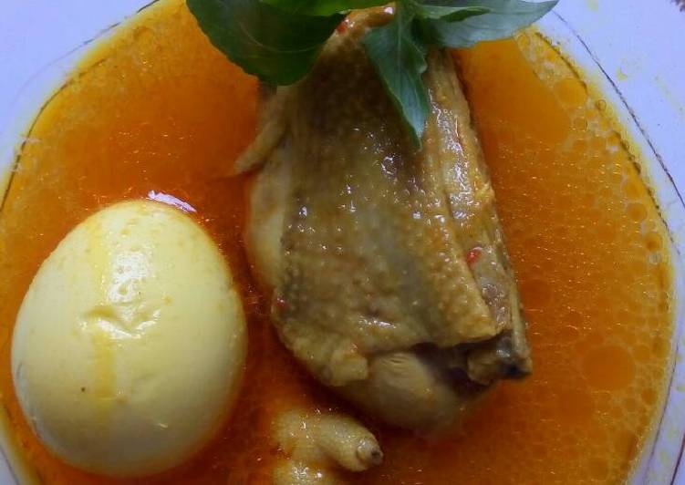 Ayam: resepi ayam masak kari tanpa santan