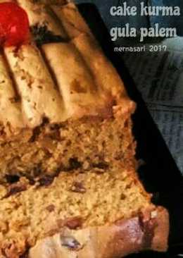 Cake kurma madu gula palem