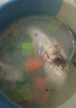 Sop ayam pak min (praktis)