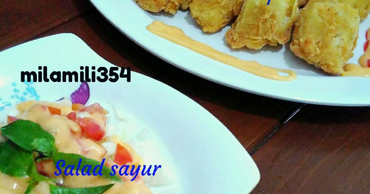  Resep  Tahu krispi salad  sayur simple oleh MilaMemasak 