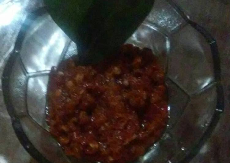 Resep Sambel korek pedeeeesss Karya Ita Marvitasari