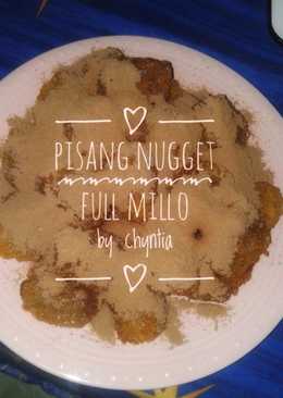 Pisang nugget susu full milo