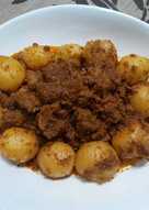 Rendang Daging dan Kentang