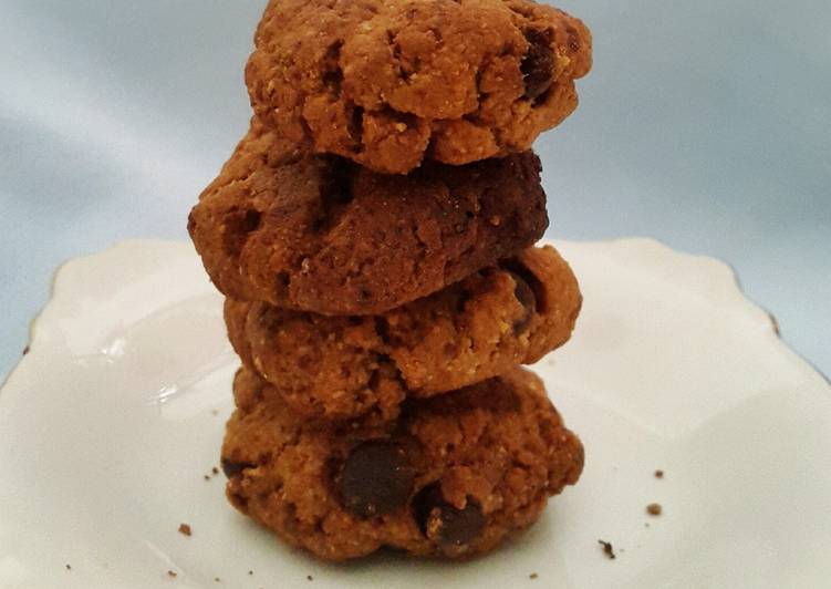 resep makanan Vegan Almond Cookies