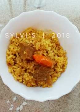 Nasi Kebuli (rice cooker)