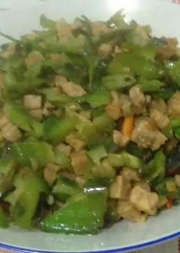 Oseng kecipir+tempe