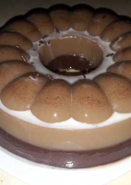 Puding Kopi Susu Coklat