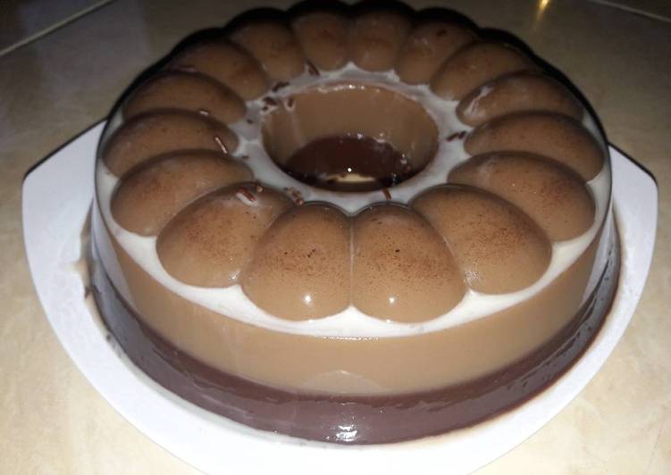 gambar untuk resep Puding Kopi Susu Coklat