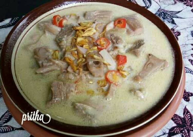 resep masakan Jangan Gori (sayur nangka muda)