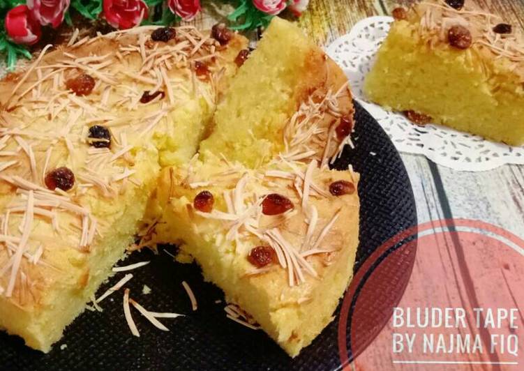 Resep Bluder tape singkong