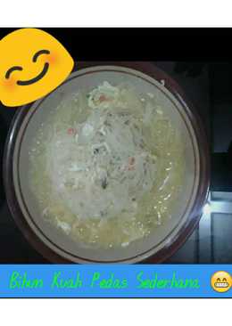 Bihun Kuah Pedas Sederhana