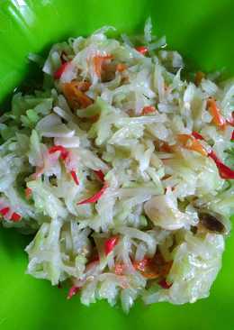 Tumis labu siam simple