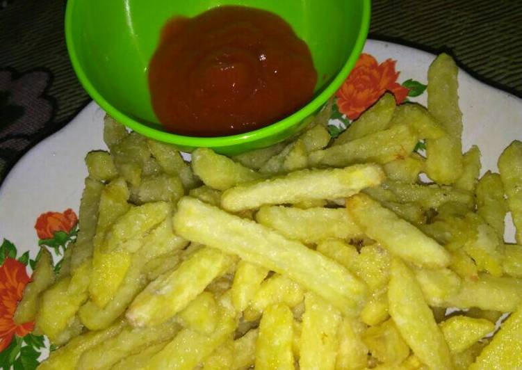 resep Kentang goreng renyah ala kfc