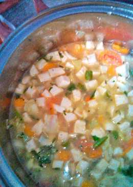 Sop Sayur Tahu Sutra