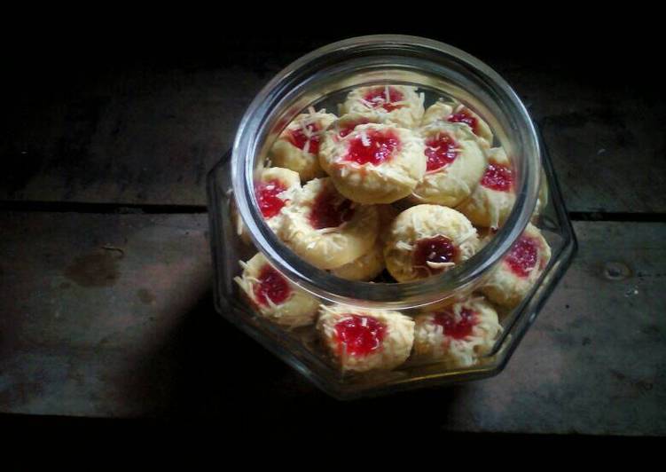 gambar untuk resep makanan Thumprint Cookies