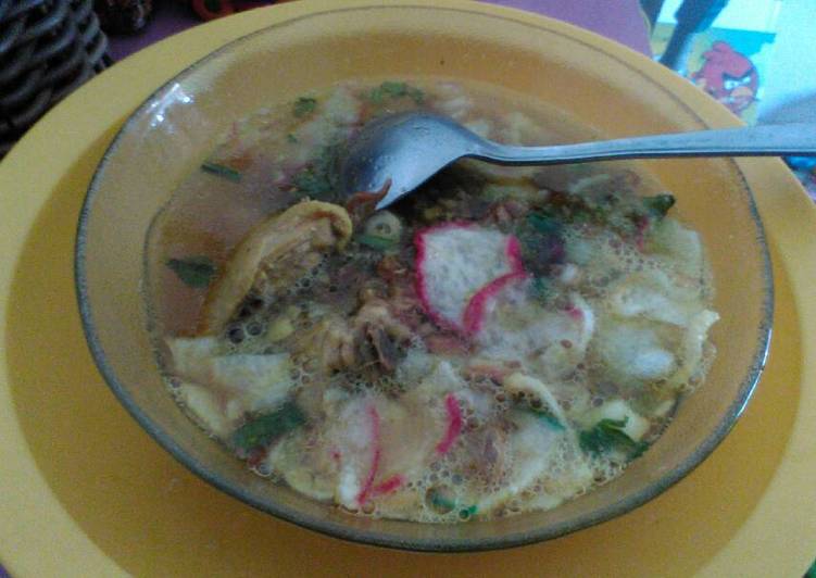 resep makanan Soto bening sokaraja