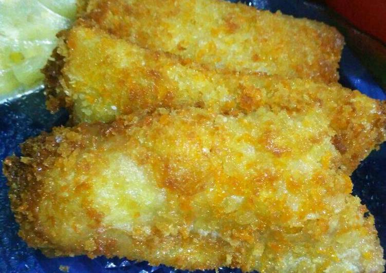 bahan dan cara membuat Risoles praktis (pakai kulit lumpia)