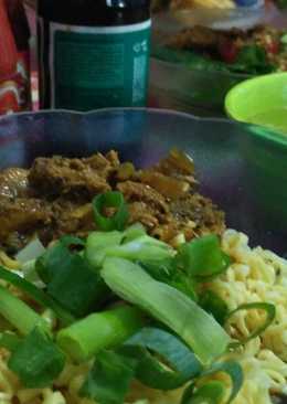 Mi Ayam blackpepper homemade