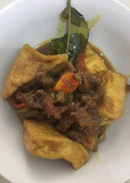 Semur daging tahu