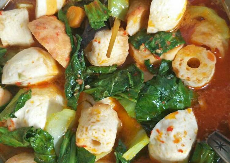 resep makanan Tomyam steamboat simple