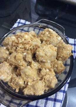 3 ingredient Chicken Salted Egg -- Keto Friendly