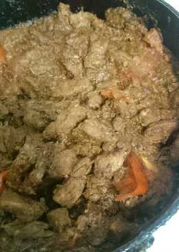 Daging sapi kecap pedas