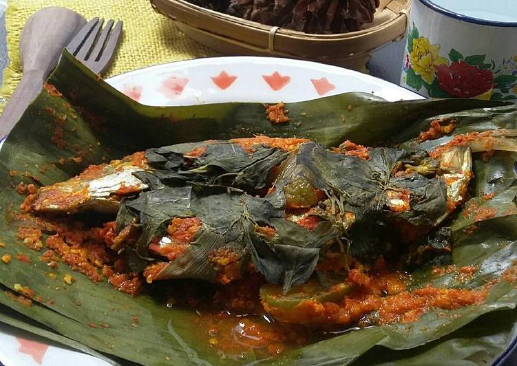 Resep Pepes ikan kembung #pr_masakanbungkusdaun Karya Michico Octavian