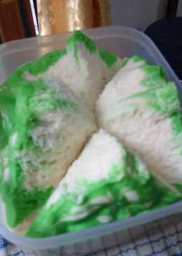 Bolu kukus cantik mekar merekah tanpa cetakan pakai kotak bekal